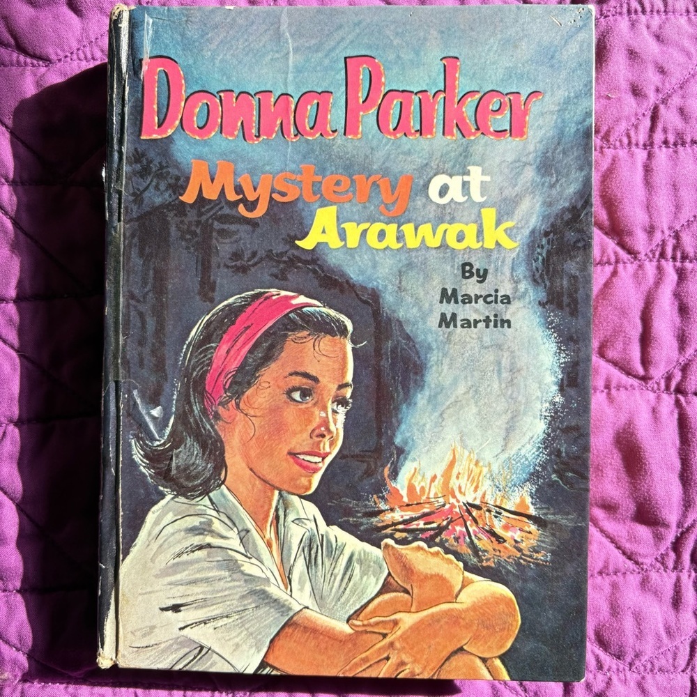 Vintage Donna Parker Mystery at Arawak by Marcia Martin 1962 Children’s Book